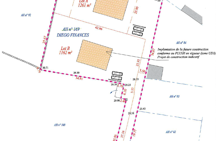 À VENDRE - TERRAIN CONSTRUCTIBLE RARE 1 162 m2 VIABILISÉ-  N — photo 3
