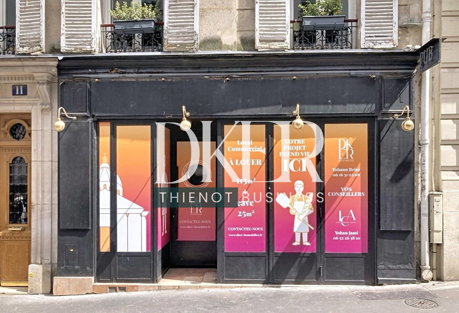 Local commercial à louer - Paris 5 - Montagne Sainte Geneviè — photo 1