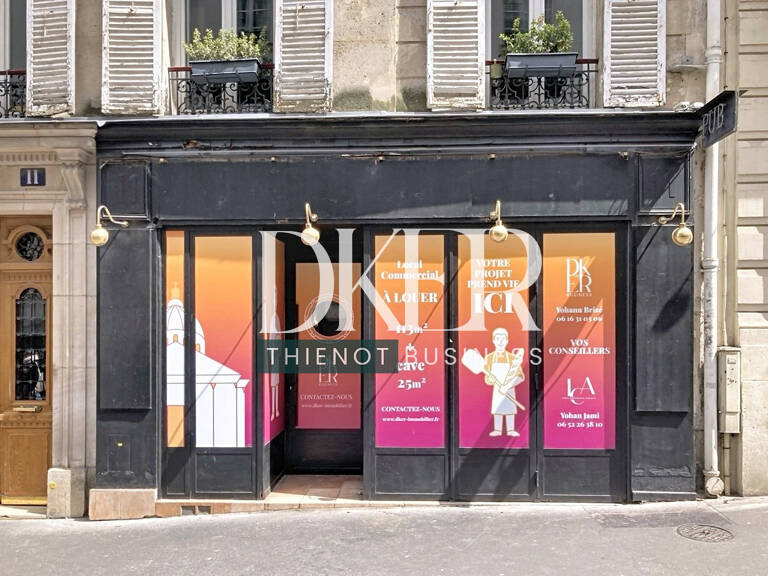 Local commercial à louer - Paris 5 - Montagne Sainte Geneviè — photo 1