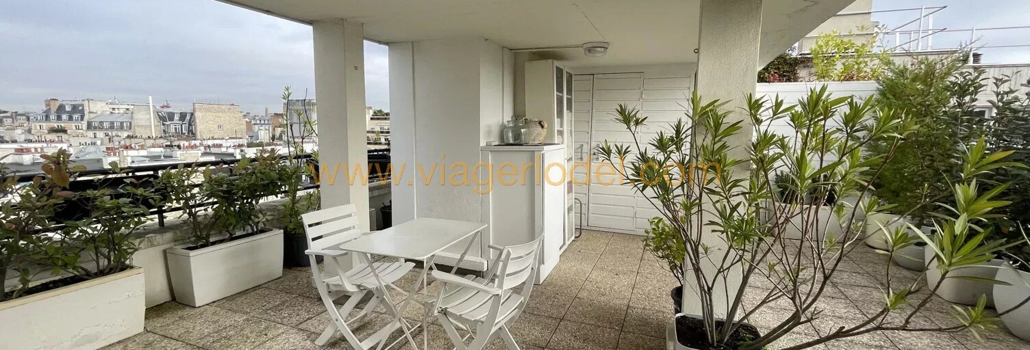 Appartement 71 m² en viager Paris 16 (75016)