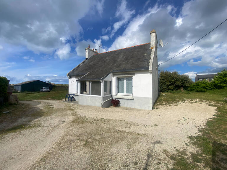 Exclusivité! Au coeur des Dunes de Kerlouan-Théven-Maison de Type 3/4-62m²+hangar — photo 1