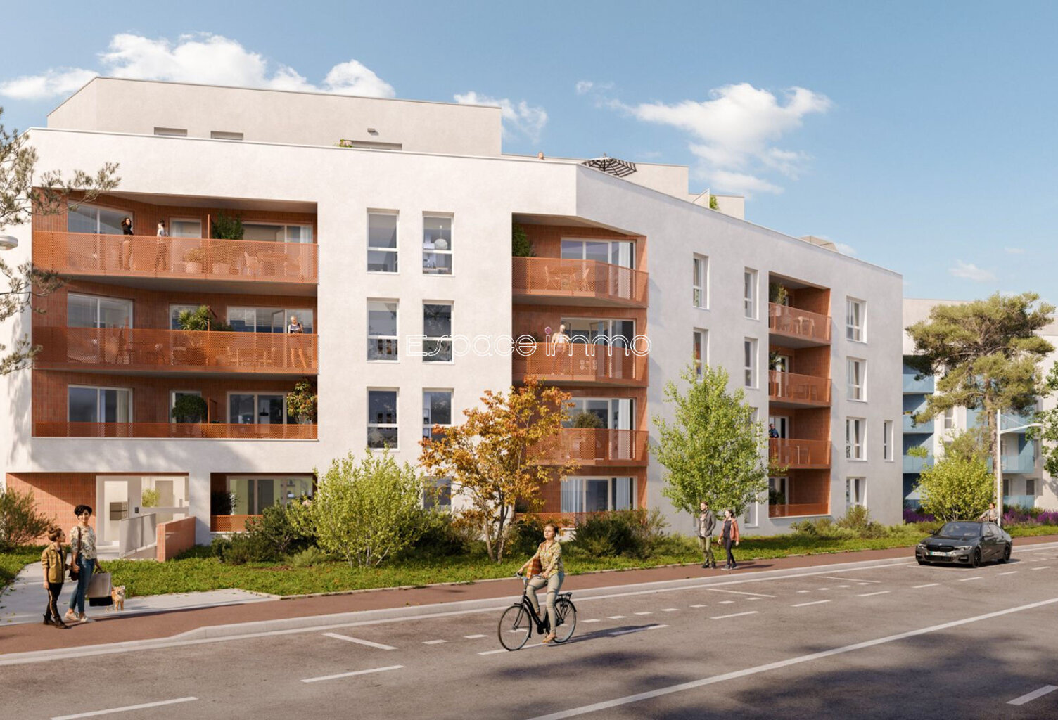 T2 AVEC BALCON ET PARKING MONT SAINT AIGNAN — photo 1
