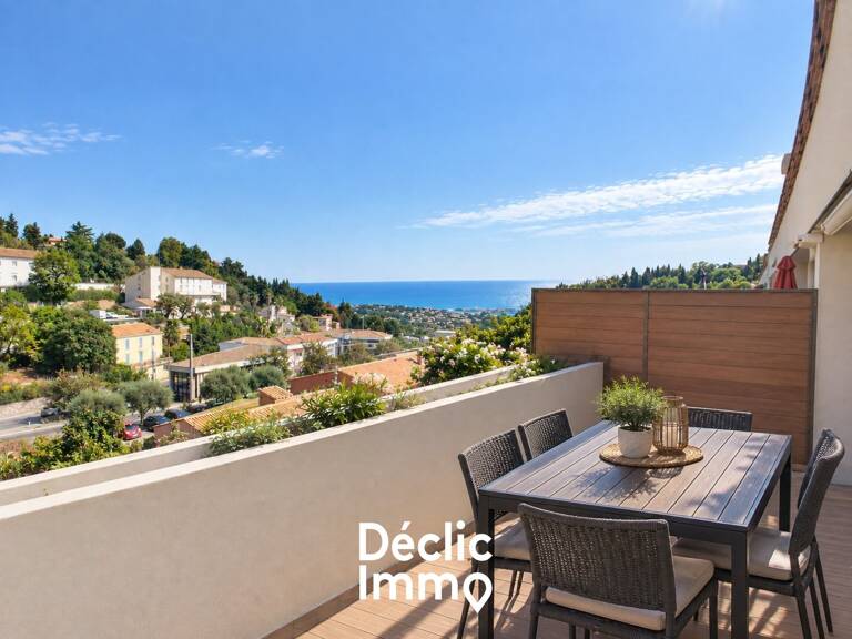 3 PIECES - VUE MER - TERRASSE - PARKING - CHATEAUNEUF GRASSE — photo 1