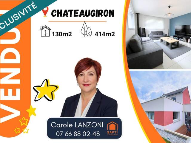 Châteaugiron - Maison moderne 130 m², 3/4 ch. — photo du bien
