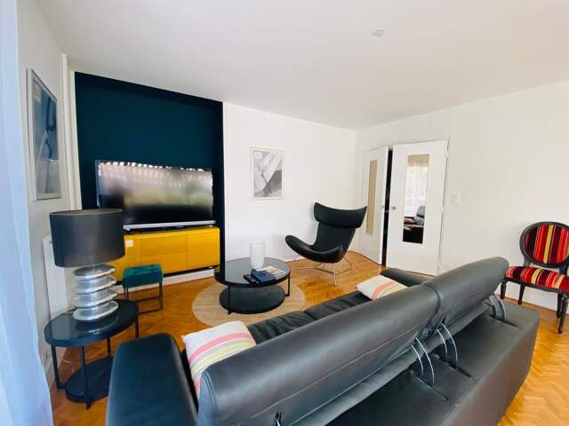 BARRIERE DU MEDOC / T3 TRAVERSANT 85m2 LUMINEUX RENOVE, BELLES PRESTATIONS / RESIDENCE VERDOYANTE / CAVE ET PARKING EN SOUS SOL ! — photo du bien