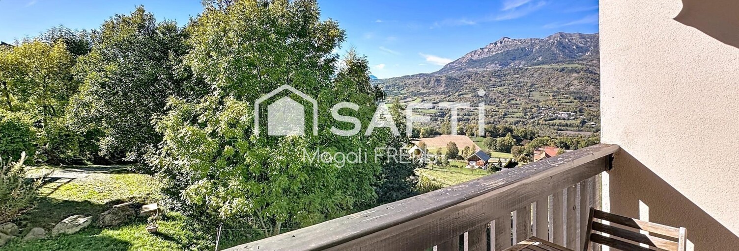 Appartement 3 Pièces 61 m² à vendre à Saint-Léger-les-Mélèzes (05260)