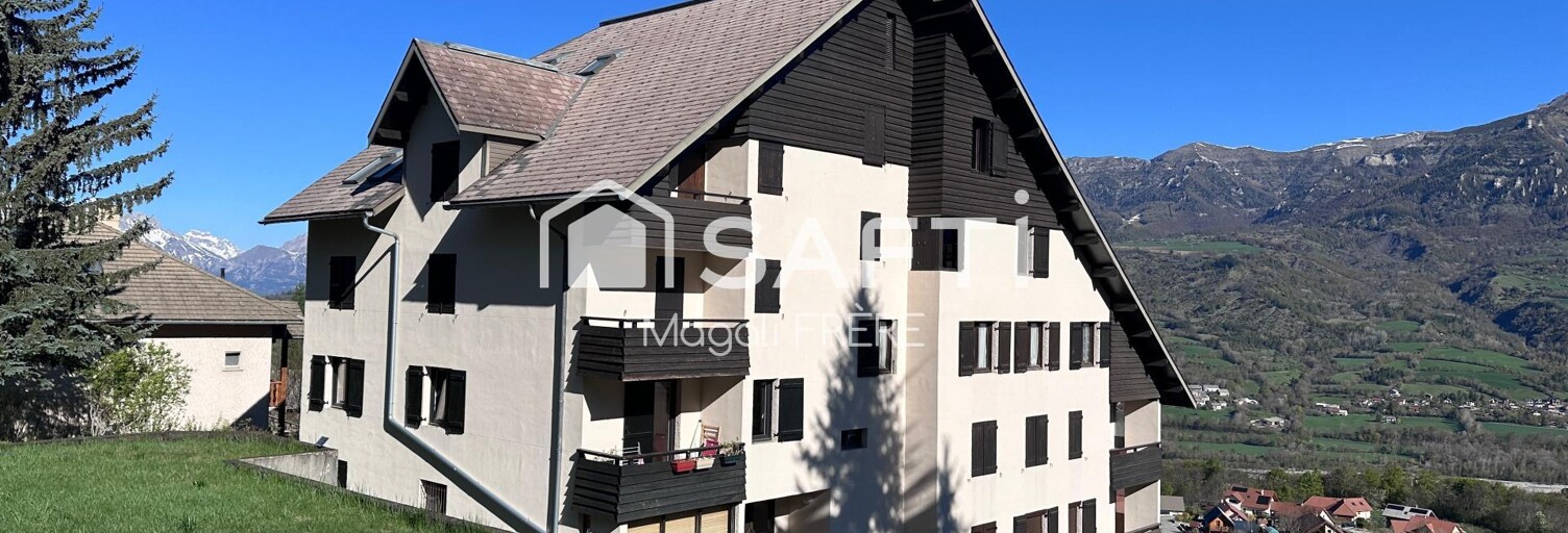 Appartement 3 Pièces 61 m² à vendre à Saint-Léger-les-Mélèzes (05260)