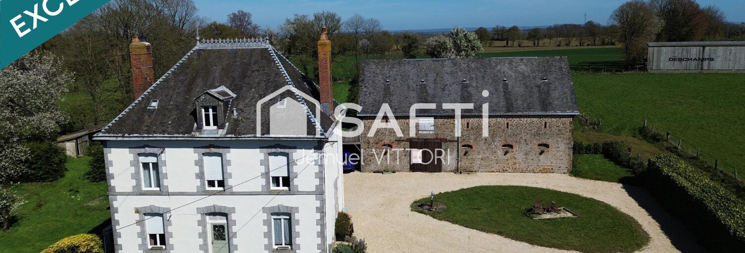 Maison 5 Pièces 135 m² à vendre à Saint-Denis-de-Gastines (53500)