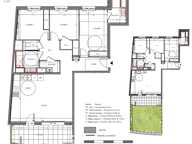 Vente Appartement 4 pièces — photo 2