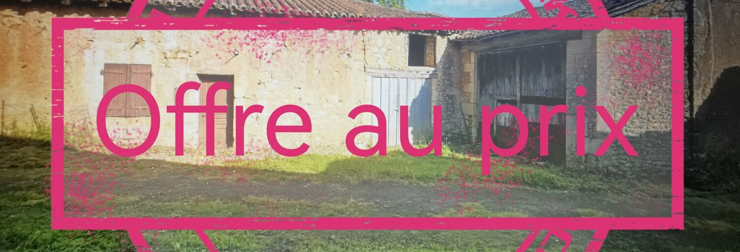 Maison 1 Pièce 28 m² à vendre à Feuillade (16380)