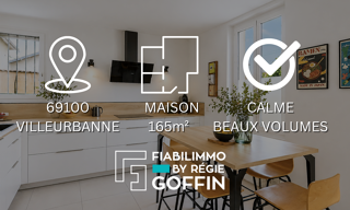 Maison 6 Pièces 165 m² à vendre à Villeurbanne (69100)