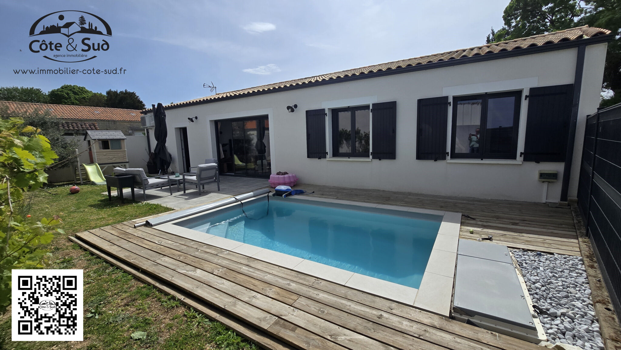 Villa / Maison  T4 à vendre Thou (Le) 17290