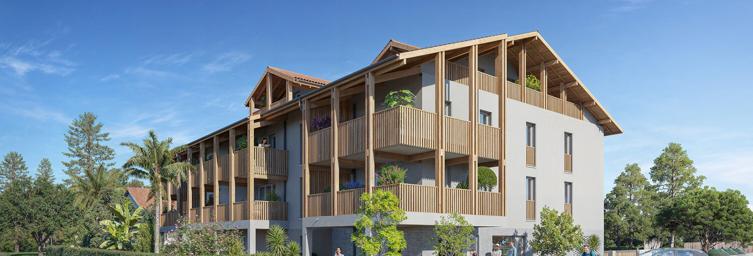 Appartement neuf T2, T3, T4 Pièce 40 à 87 m² à vendre à Seignosse (40510)