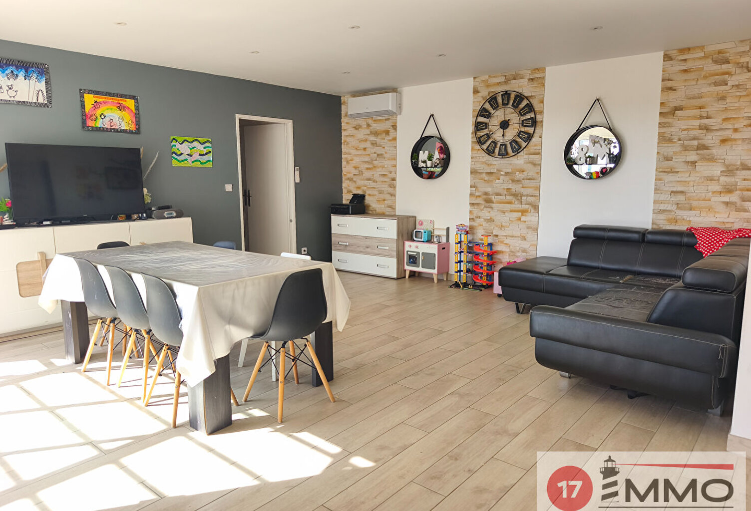 Maison  de Plain Pied  Salles Sur Mer 3 chambres et bureau — photo 1