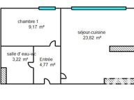 Vente Appartement 2 pièces — photo 2