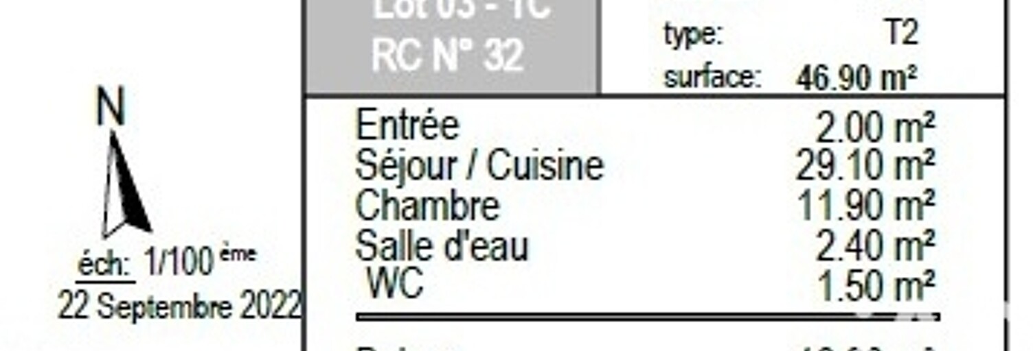 Appartement 2 Pièces 45 m² à louer à Nîmes (30000)