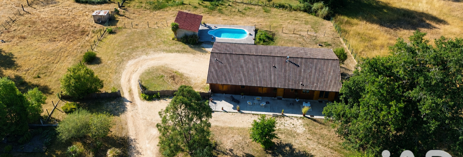 Maison 7 Pièces 132 m² à vendre à Chamadelle (33230)