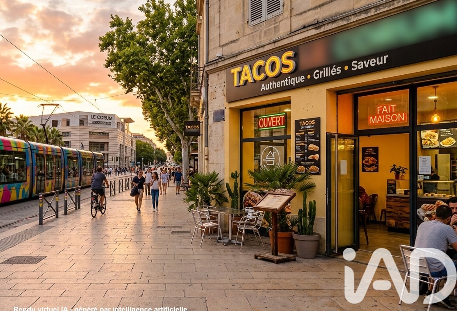 Vente Restauration rapide 99 m&sup2; — photo 1