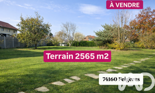 Terrain  2565 m² à vendre à Feigères (74160)