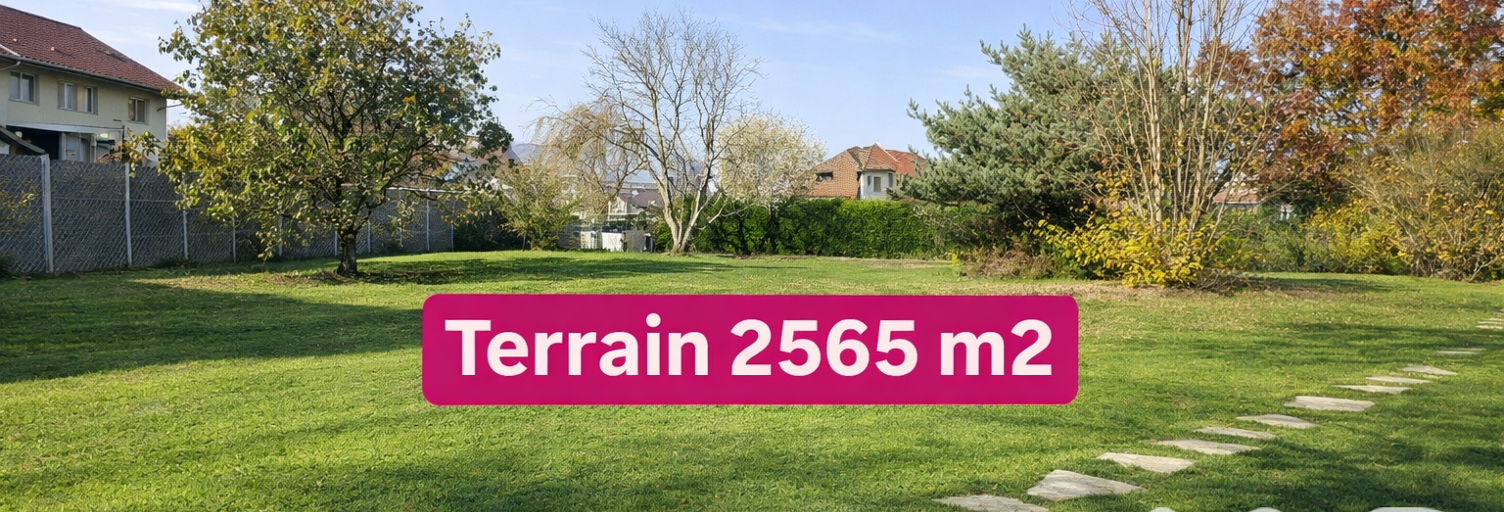 Terrain  2565 m² à vendre à Feigères (74160)