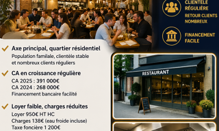 Commerce  41 m² à vendre à Pontault-Combault (77340)