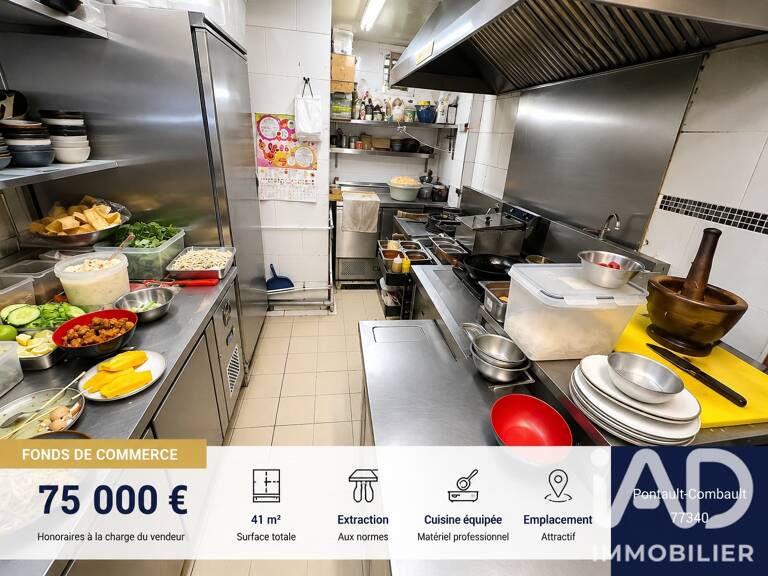 Vente Restauration rapide 41 m&sup2; — photo 1
