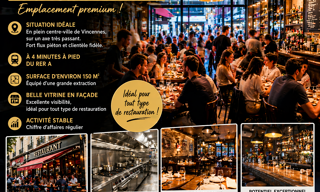 Commerce  150 m² à vendre à Vincennes (94300)
