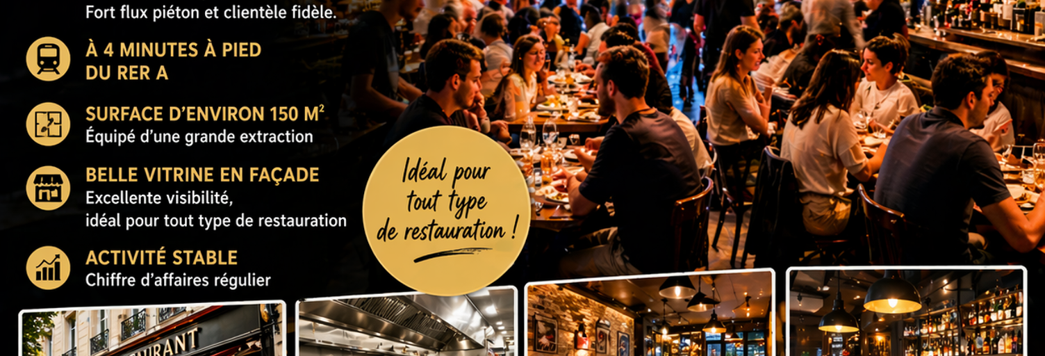 Commerce  150 m² à vendre à Vincennes (94300)