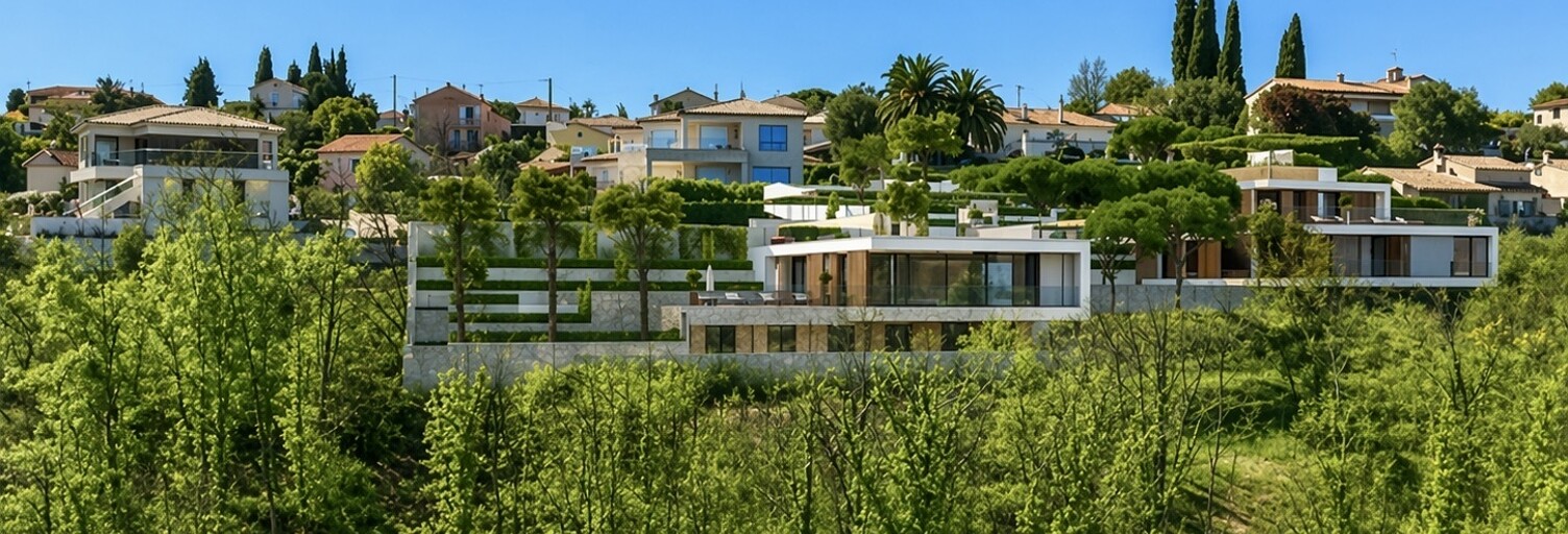 Terrain  4100 m² à vendre à La Colle-sur-Loup (06480)