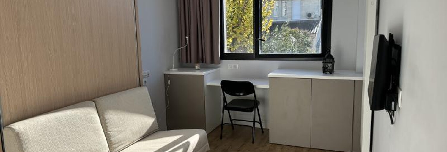 Appartement 1 Pièce 18 m² à louer à Bordeaux (33000)