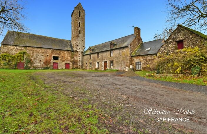Propriete à vendre 10 pièces (35) LA BOUSSAC en Baie du Mont Saint Michel - 11 600 M² de terrain — photo 2