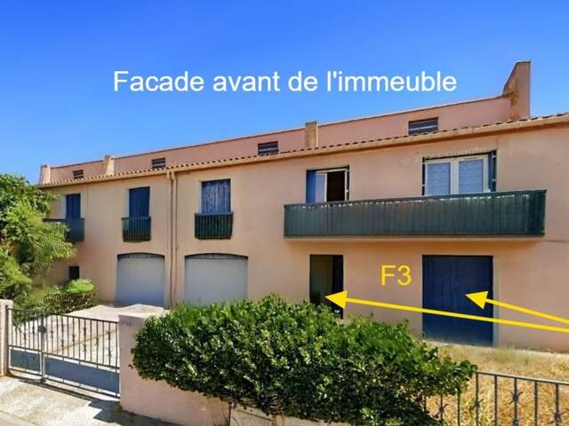 Pyrénées Orientales (66) - Appartement F3 – 56 m² – 2 chambres + garage – Vendu loué - Libre au 01/04/2028 — photo du bien