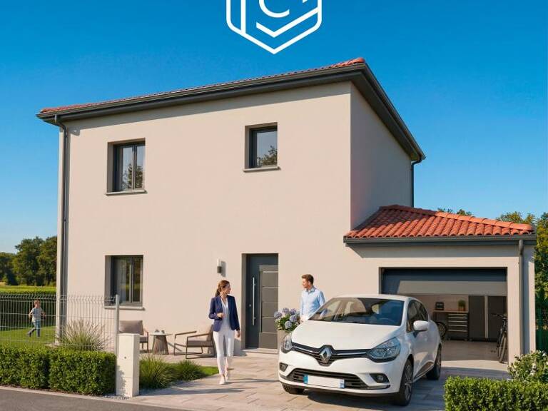 Maison individuelle de 85 m2 avec terrain à BELIGNEUX (01) — photo 1