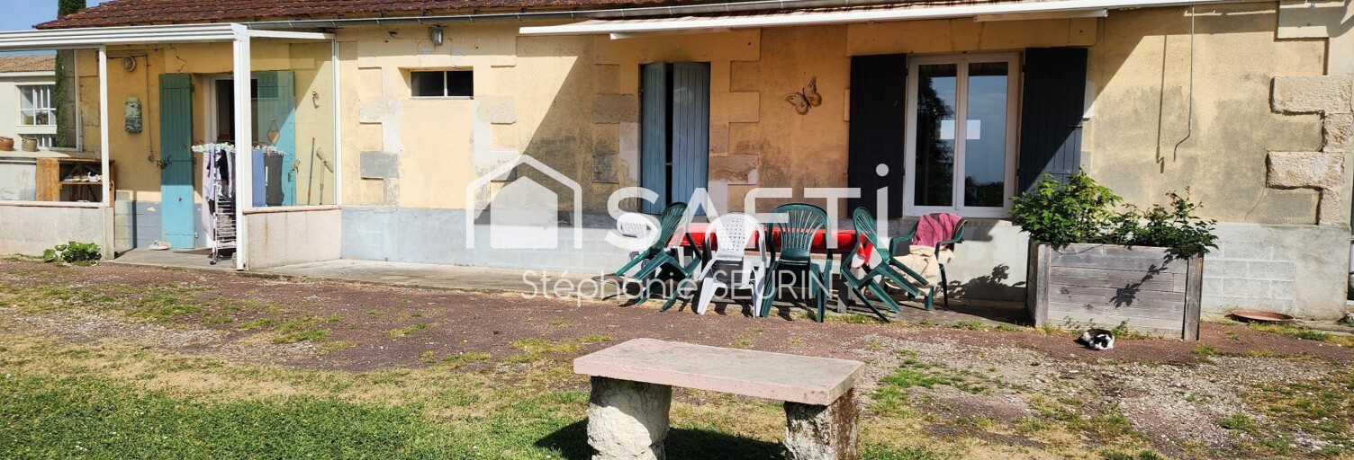 Maison 5 Pièces 102 m² à vendre à Montlieu-la-Garde (17210)