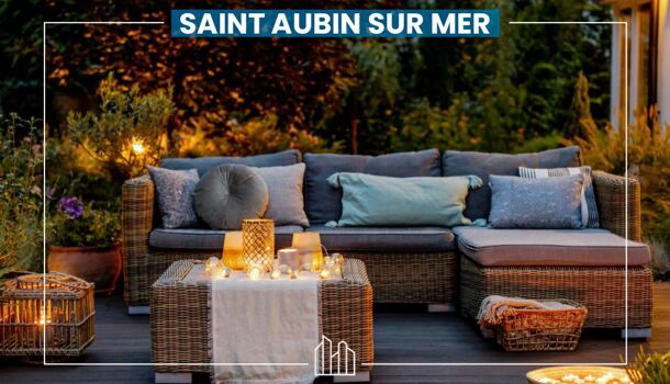 Appartement 3 pièces  à vendre Saint-Aubin-sur-Mer 14750