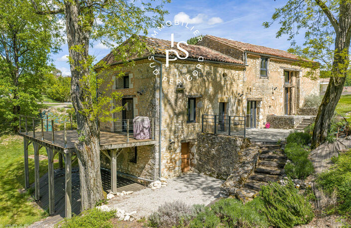 Maison en pierre avec piscine, proche Monpazier — photo 4