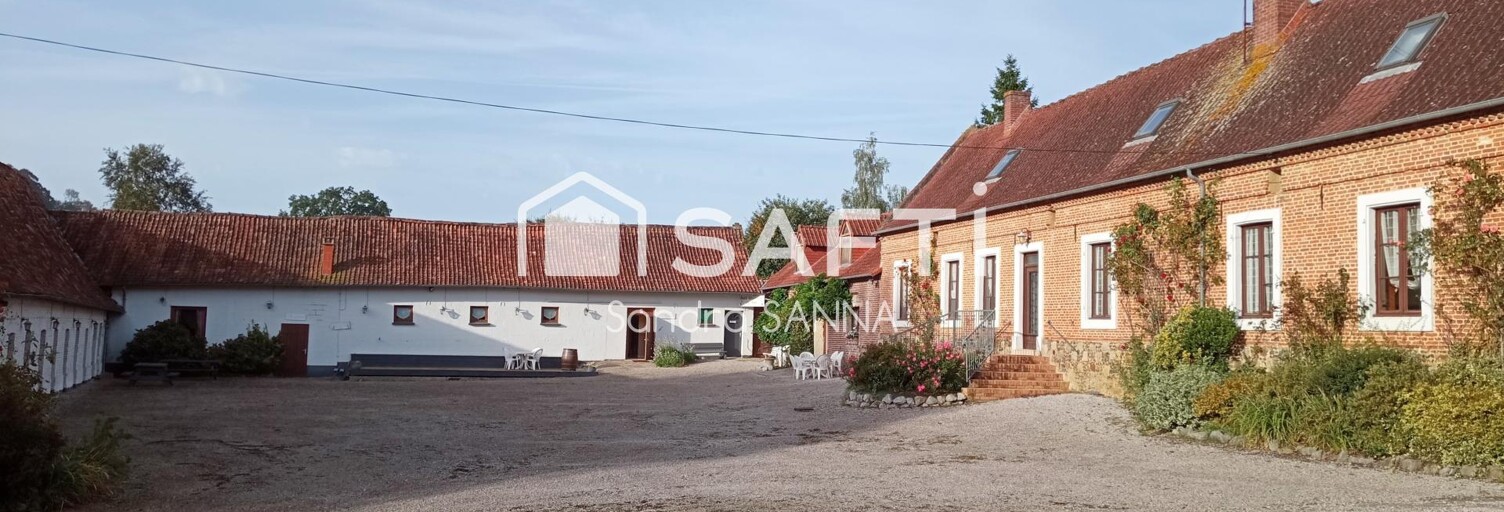 Maison 8 Pièces 290 m² à vendre à Clenleu (62650)