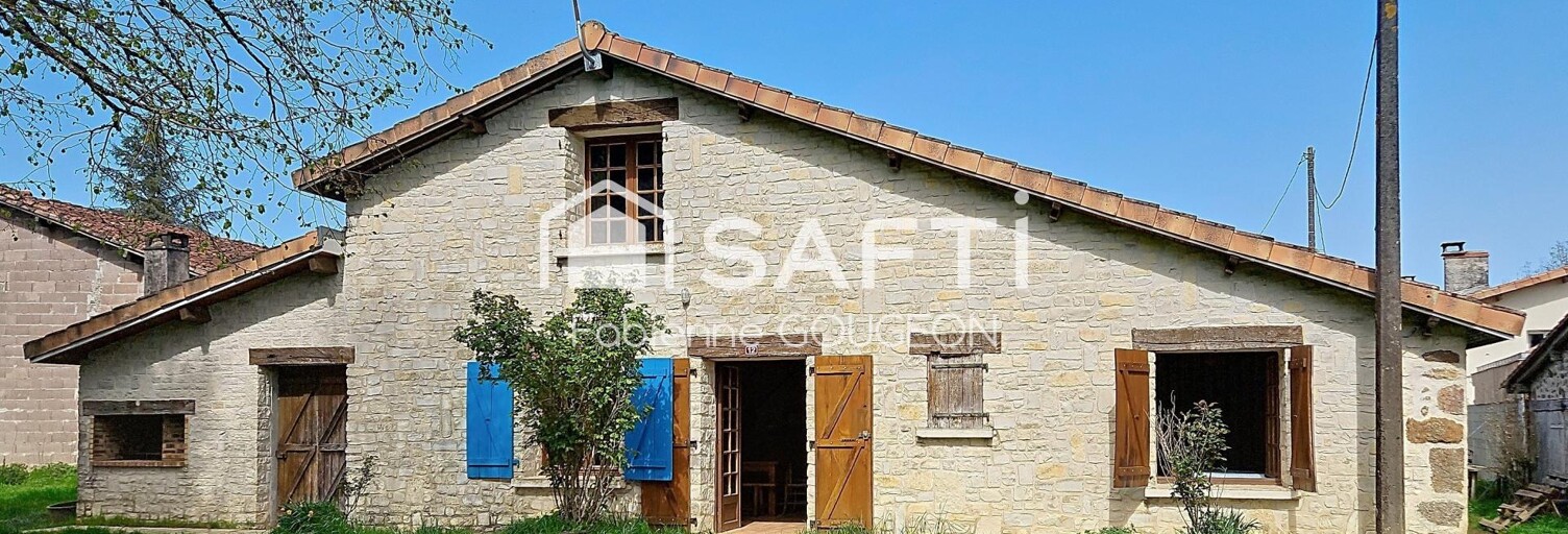 Maison 4 Pièces 105 m² à vendre à Lessac (16500)