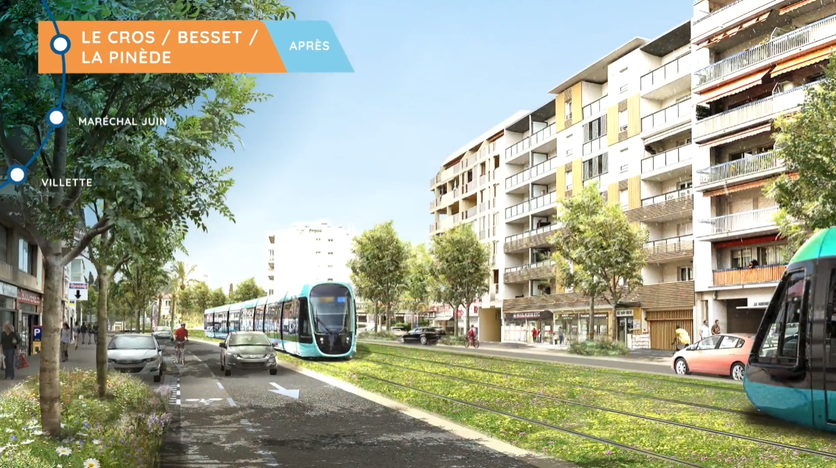 UN EMPLACEMENT EXCEPTIONNEL : PLAGES À 3 MINUTES A PIED & FUTUR TRAMWAY AU PIED DE CHEZ VOUS