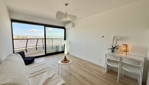 Appartement 1 pièces  à louer Marseille 8eme 13008