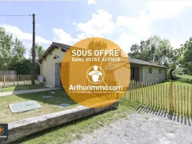 Maison plain pied en pierre 101m² Le Bourdet — photo du bien