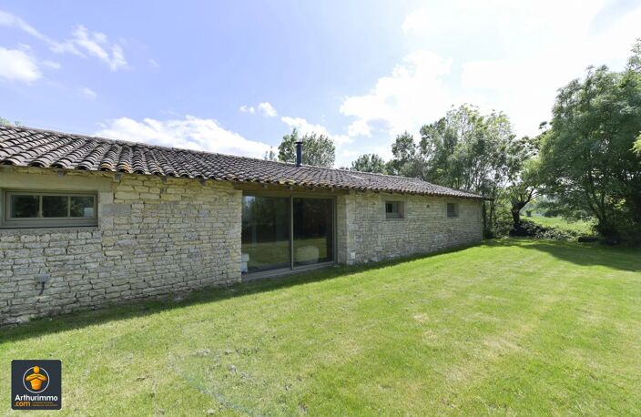 Maison plain pied en pierre 101m² Le Bourdet — photo 4