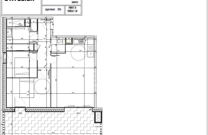 Appartement Argonay 3 pièce(s) 61.55 m2 — photo 2