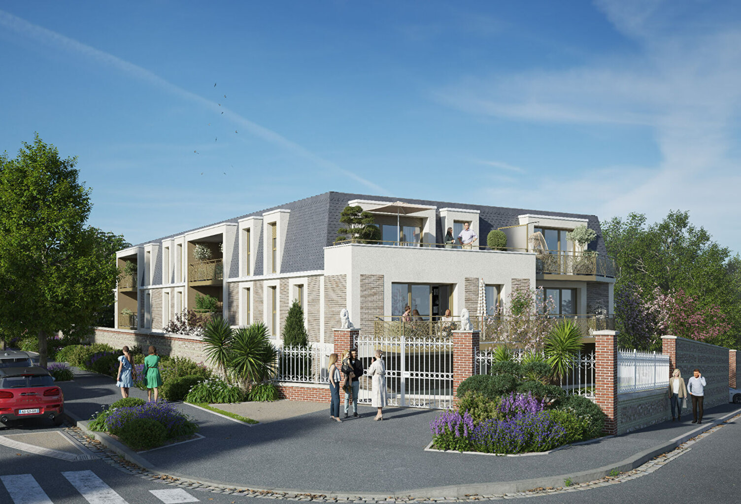 Appartement avec loggia et ascenseur - FONTAINE LA MALLET — photo 1