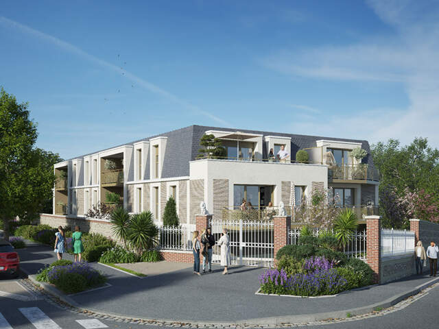 Appartement avec loggia et ascenseur - FONTAINE LA MALLET — photo du bien