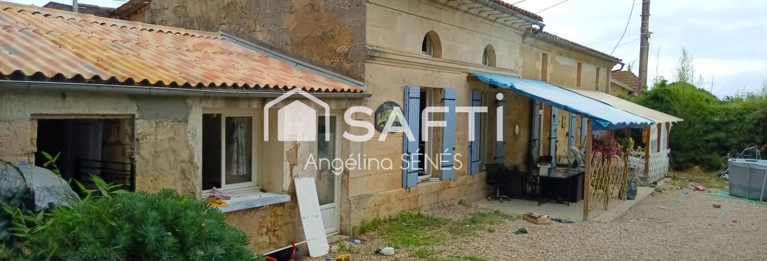 Maison 6 Pièces 130 m² à vendre à Lansac (33710)