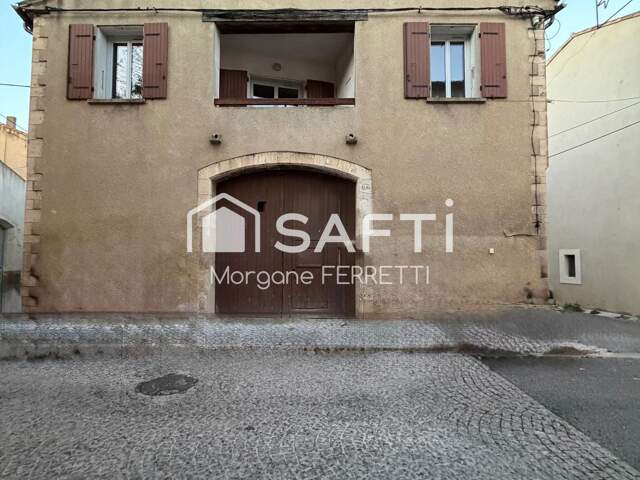 MAISON DE VILLAGE 95M² AVEC STUDIO DE 27M² ET GARAGE 130M² — photo du bien
