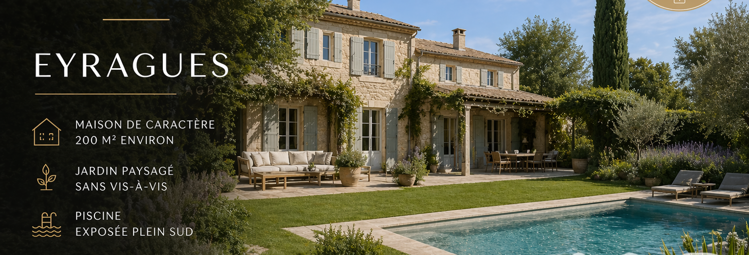 Maison 5 Pièces 220 m² à vendre à Eyragues (13630)