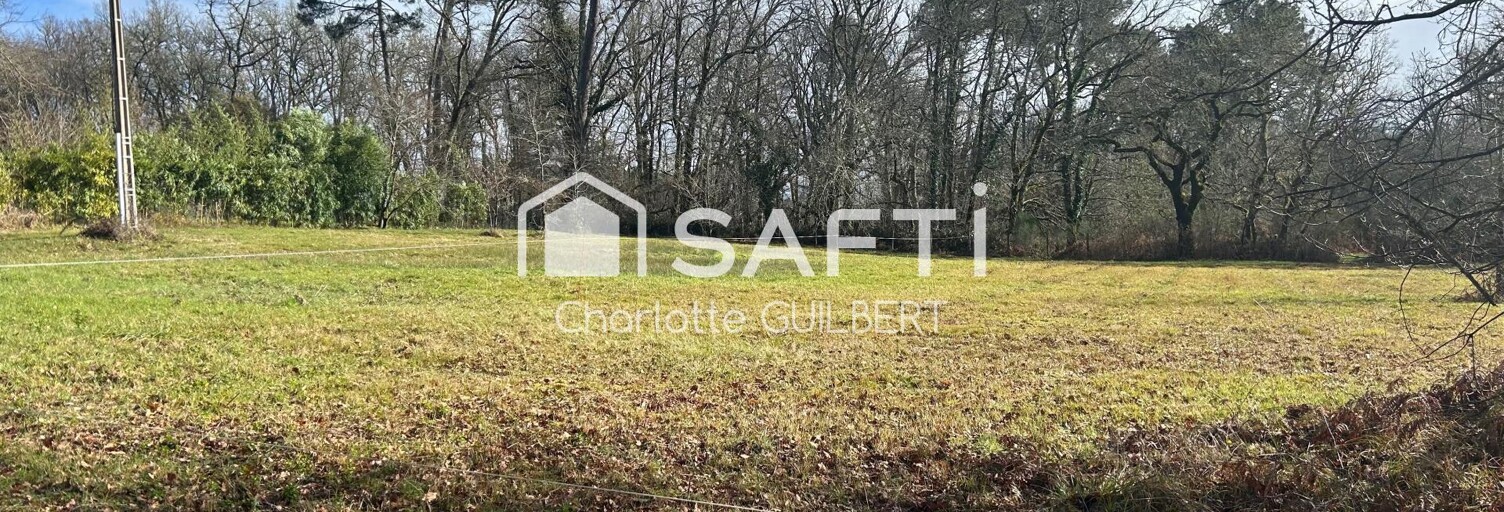 Terrain  1613 m² à vendre à Pompogne (47420)