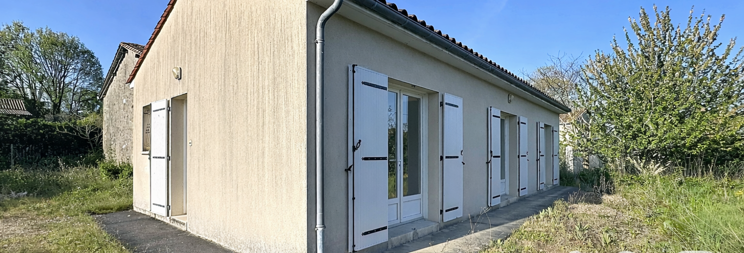 Maison 3 Pièces 69 m² à vendre à Mazerolles (16310)